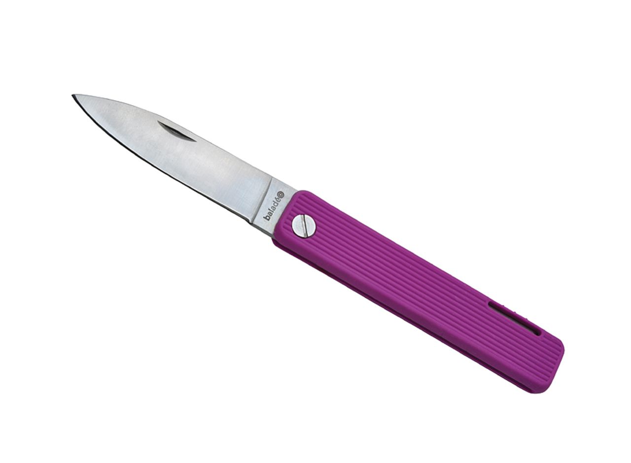 Pocket knife 'Papagayo', purple Outdoor knives Pocket cutlery