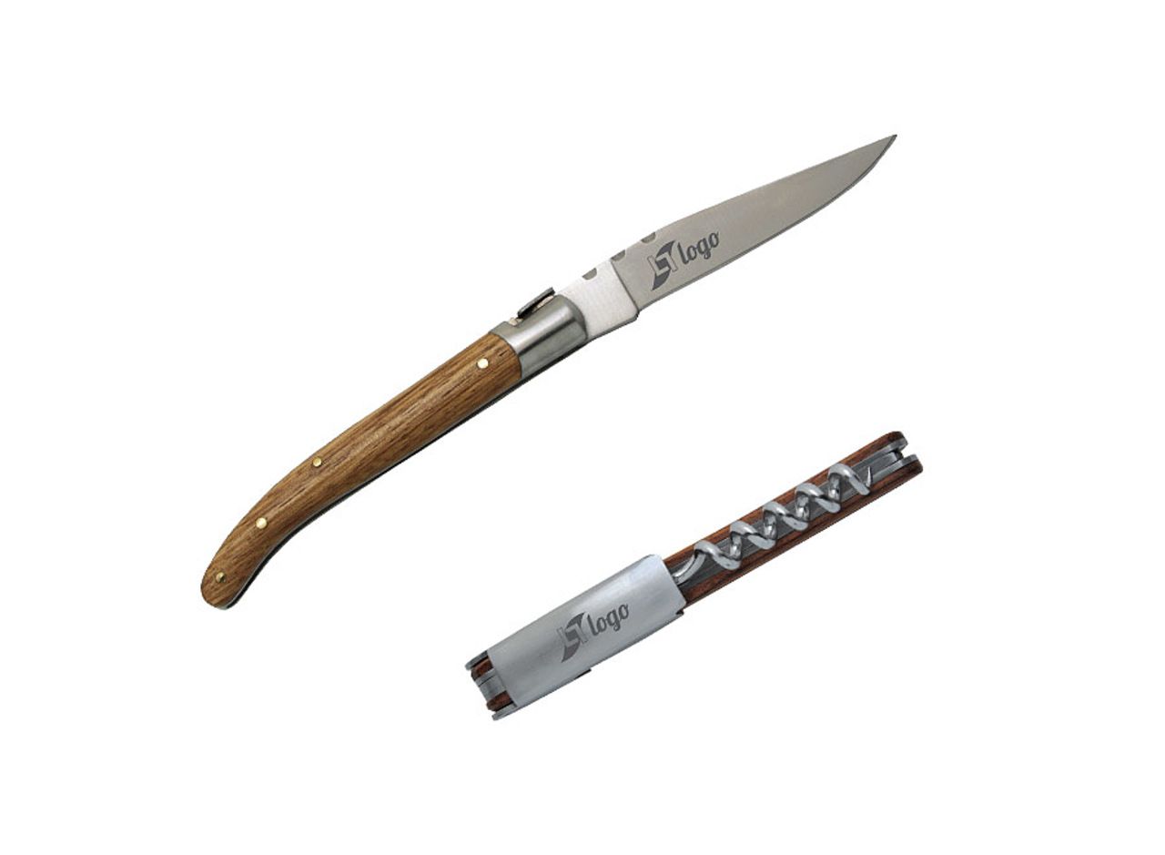 Laguiole set 'Duo' (knife and corkscrew) Pocket cutlery Laguiole