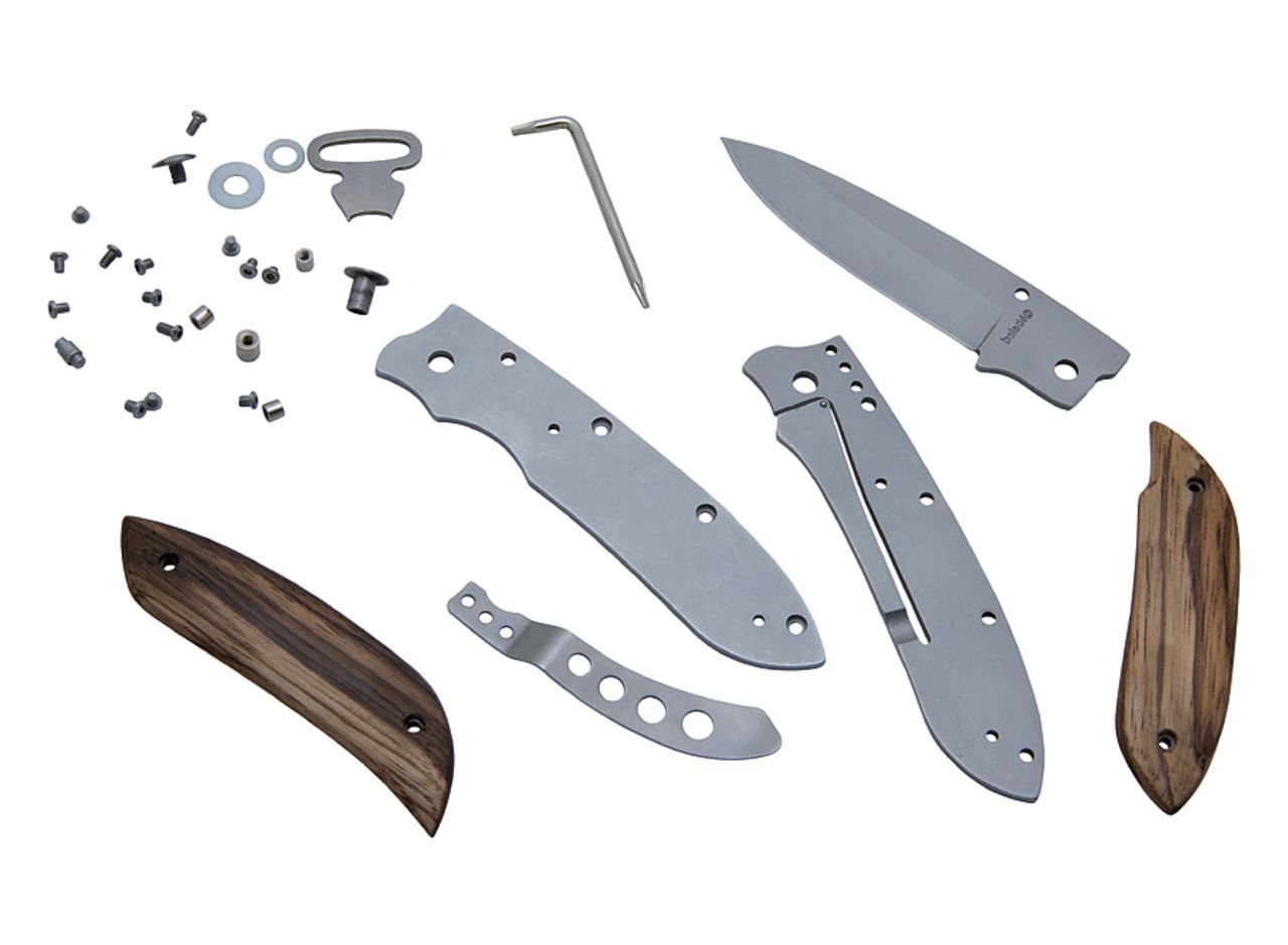 Do It Yourself 'Riviera' knife kit Outdoor knives Pocket cutlery Coriolis Pro