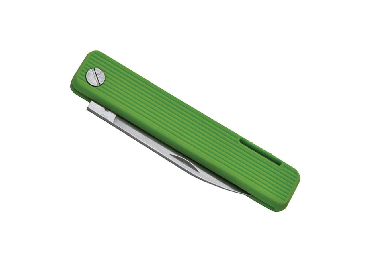 Pocket knife 'Papagayo', lime green Outdoor knives Pocket cutlery