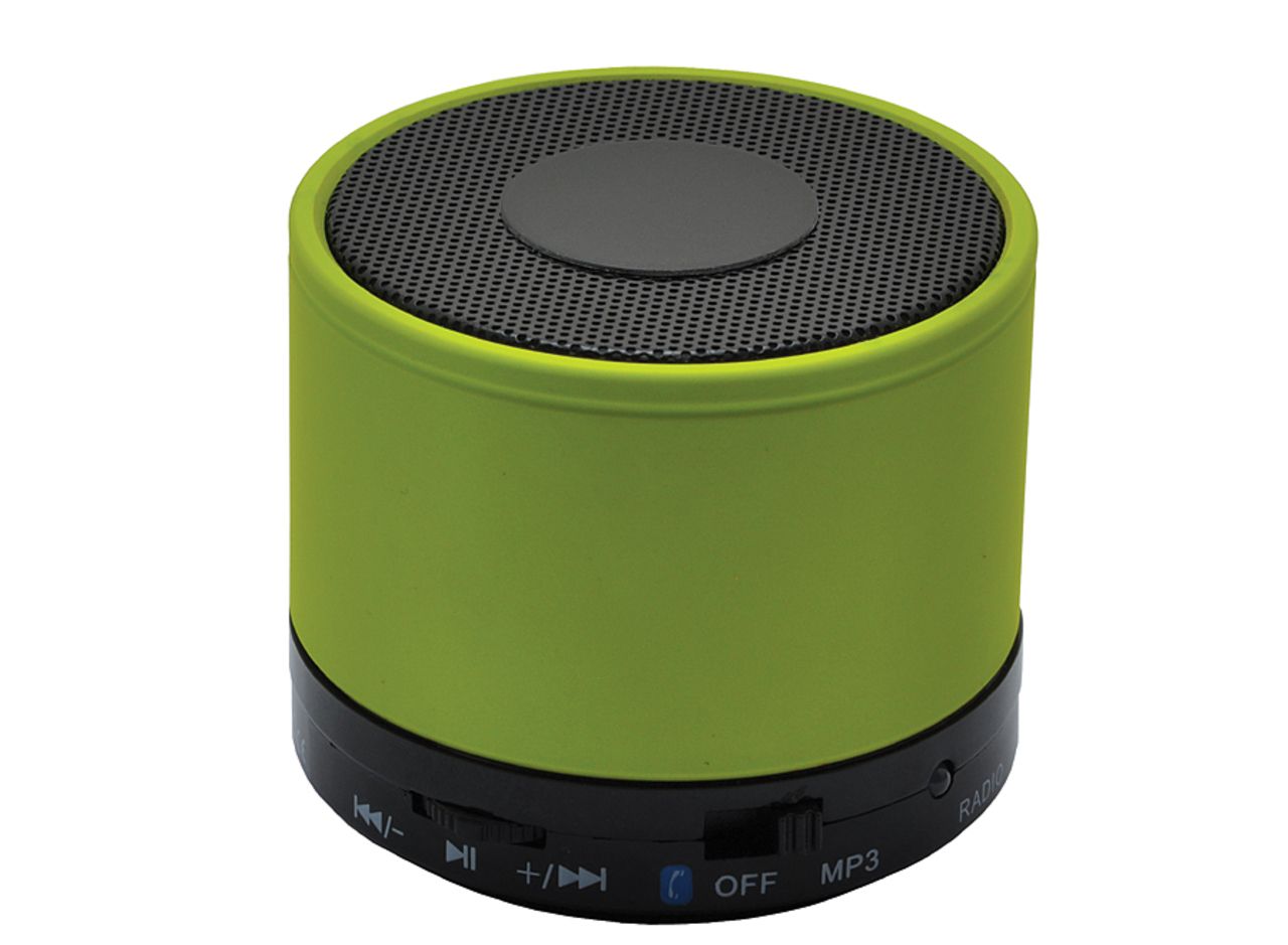 Mini wireless speaker 'Thunder Bay', green Speakers and headsets