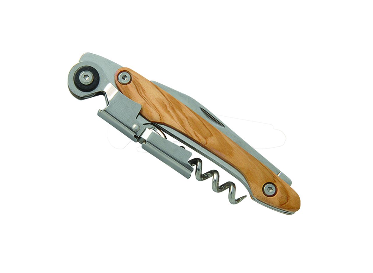 Outdoor waiter's knife 'Ottawa', Olive wood Outdoor knives Pocket