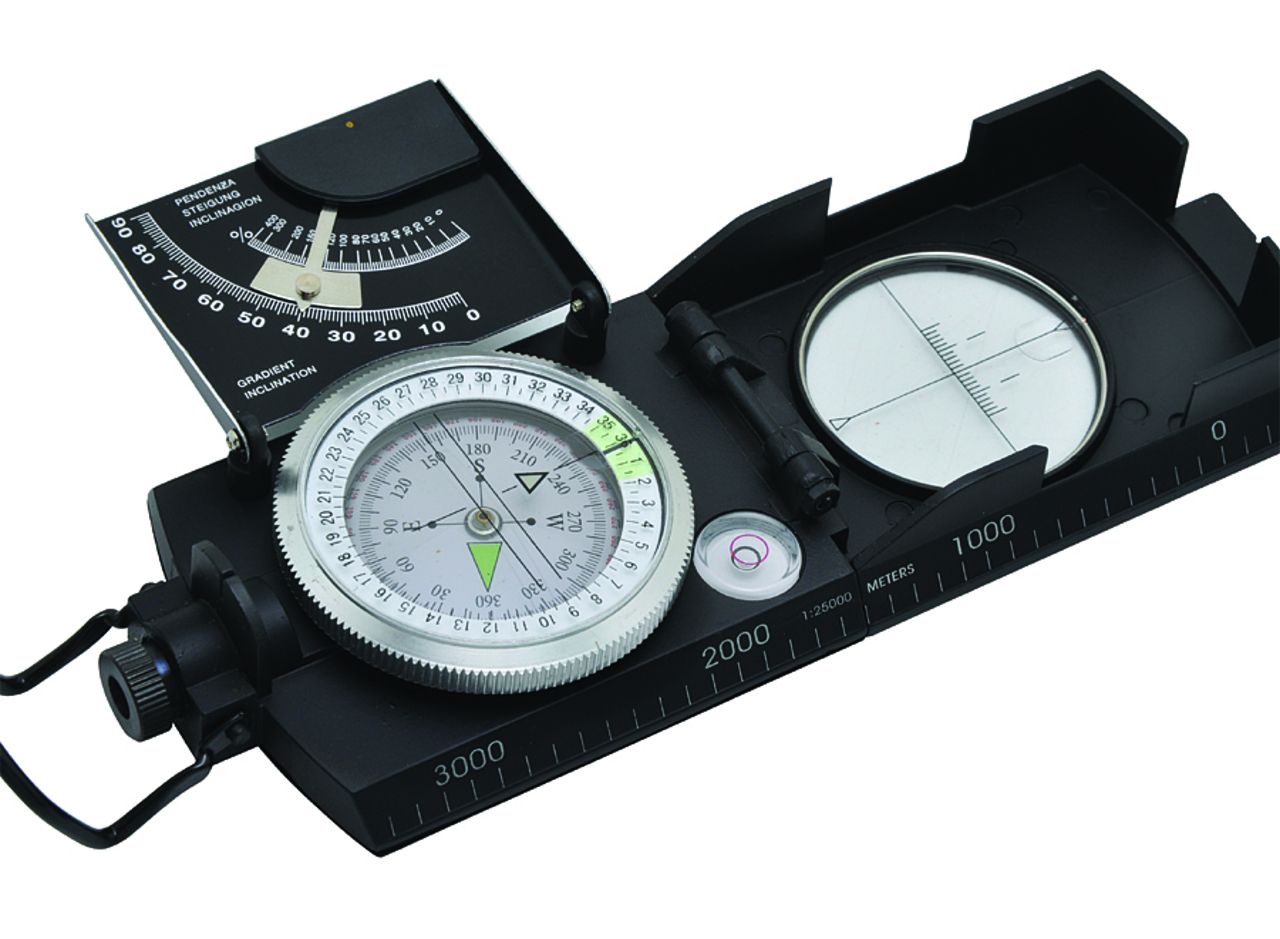 Compass with clinometer 'Topo II' Compasses Outdoor and sport