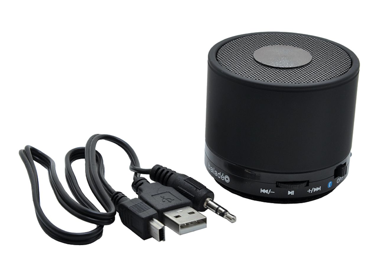 Mini wireless speaker 'Thunder Bay', black Speakers and headsets