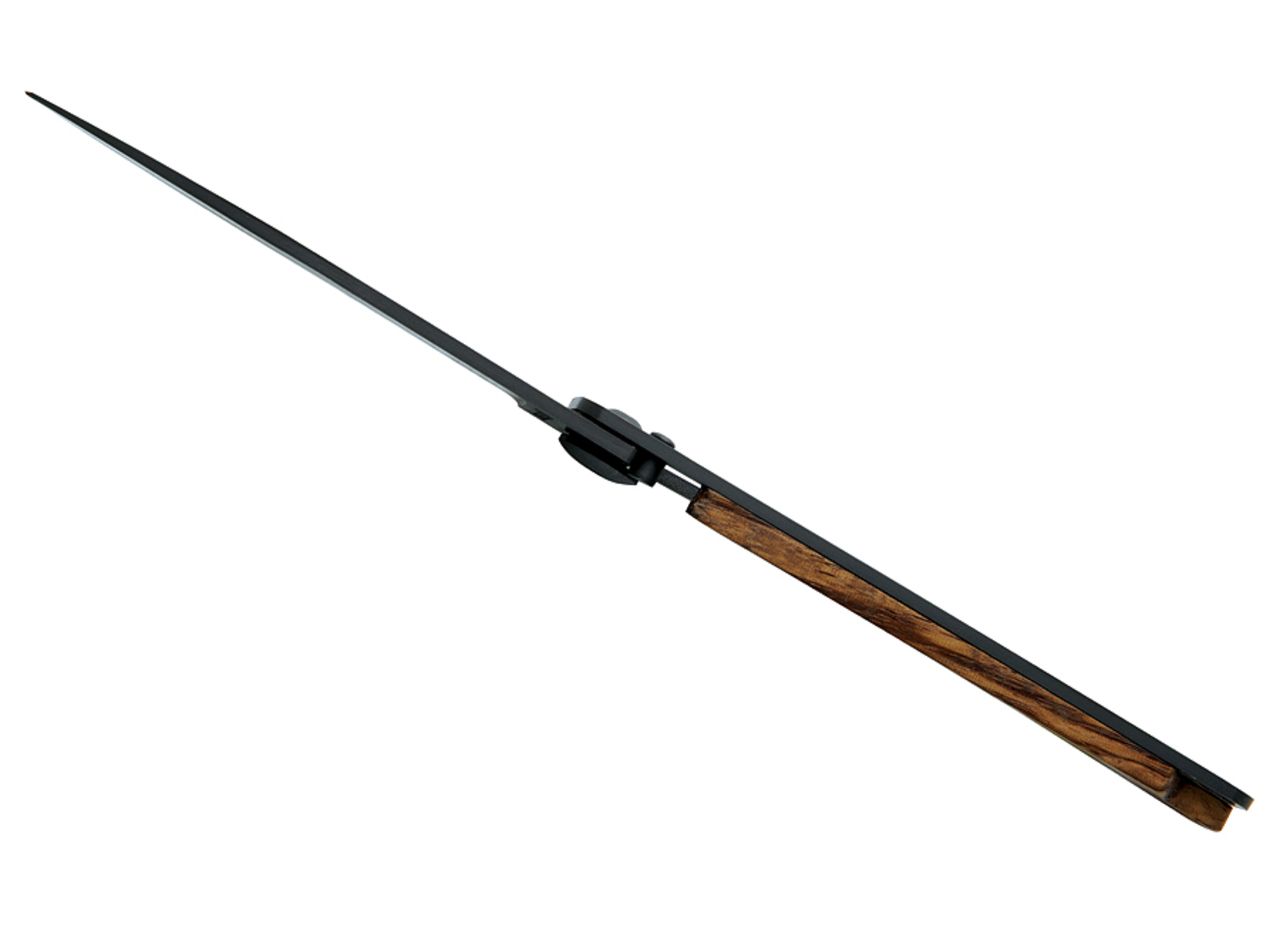 Pocket knife 'Papagayo', skinny, exotic ash Outdoor knives Pocket cutlery Coriolis Pro