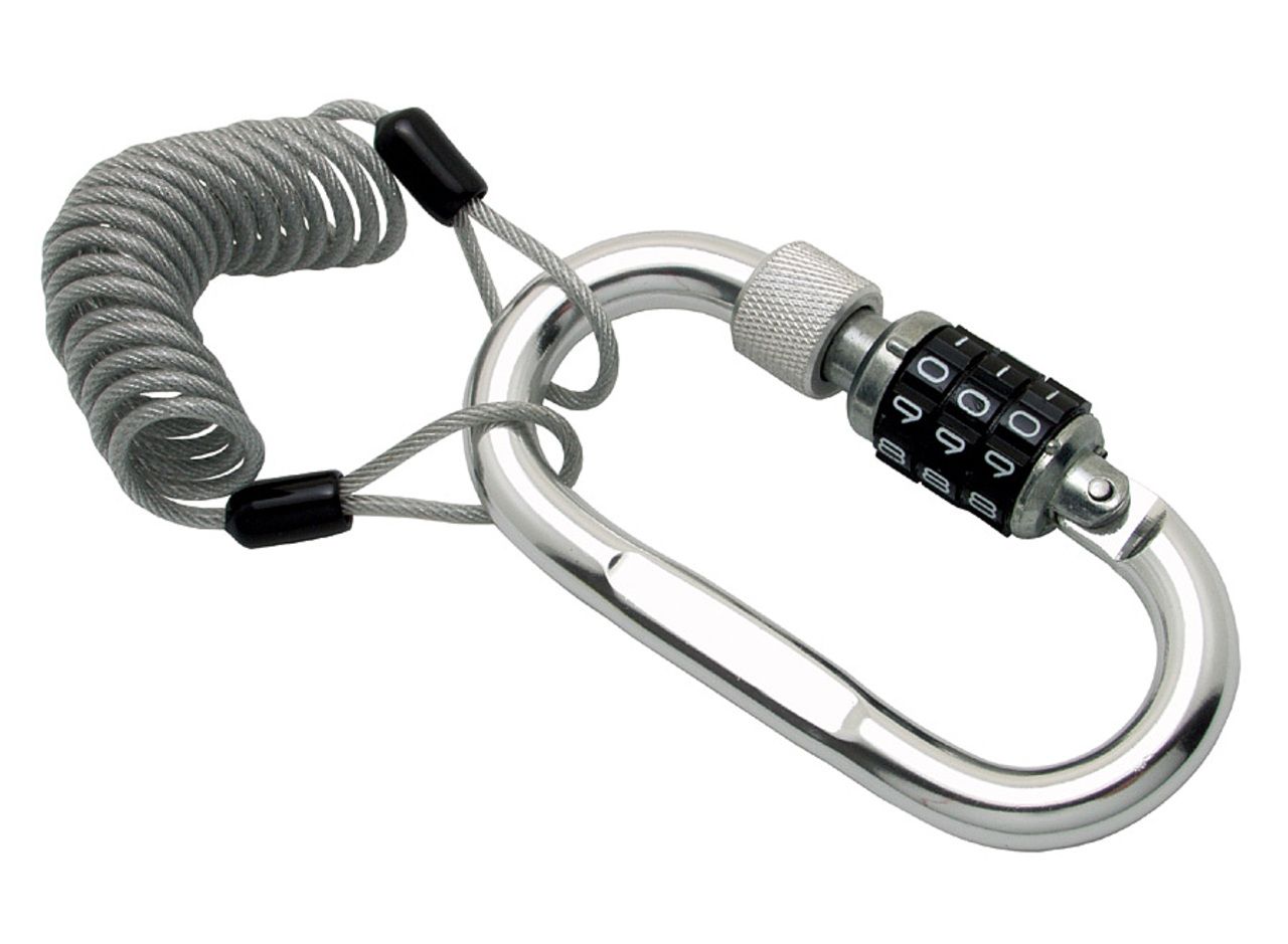 Carabiner lock 'Trax' Locks Travel accessories Coriolis Pro