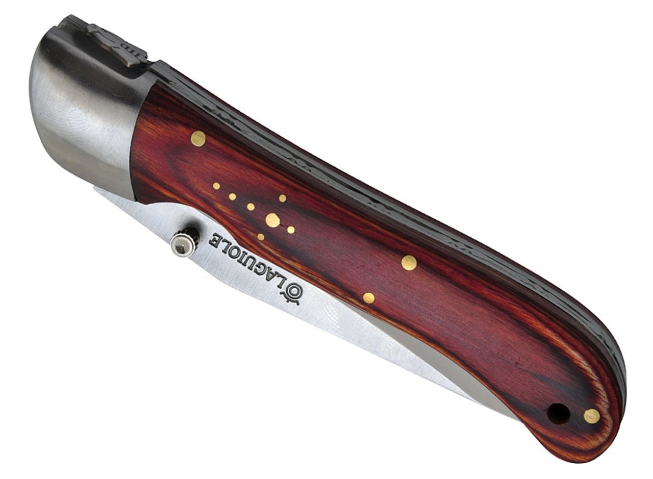 Laguiole knife 'Nature', brown stamina wood Pocket cutlery Laguiole